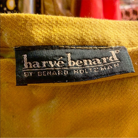 HARVÉ BENARD | Women’s Yellow Pencil Skirt - Picture 3 of 5